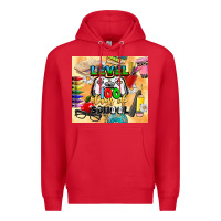Red level 100 days of school Premium Hoodie - CowGirlArtShop