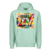 Seafoam level 100 days of school Premium Hoodie - CowGirlArtShop