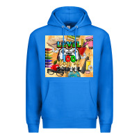 True Royal level 100 days of school Premium Hoodie - CowGirlArtShop