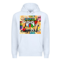 White level 100 days of school Premium Hoodie - CowGirlArtShop