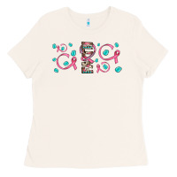 Bone faith ribbon gemstone Ladies Tee - JahusDesignShop