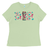 Matcha faith ribbon gemstone Ladies Tee - JahusDesignShop