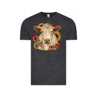 Vintage Black christmas charolais Vintage Tee - JahusDesignShop