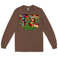 Chestnut Christmas Texas Long Sleeve Tee - MaliasSmallBusiness