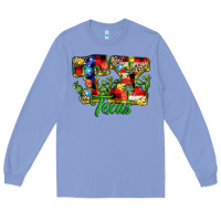 Colony Blue Christmas Texas Long Sleeve Tee - MaliasSmallBusiness