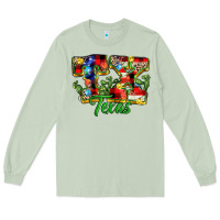 Matcha Christmas Texas Long Sleeve Tee - MaliasSmallBusiness