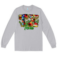 Moon Dust Christmas Texas Long Sleeve Tee - MaliasSmallBusiness