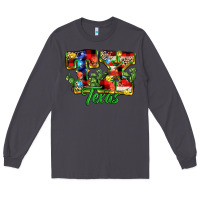 Smoke Christmas Texas Long Sleeve Tee - MaliasSmallBusiness