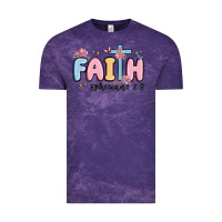 Cloud Purple faith ephesians 2 8 Vintage Tee - MaliasSmallBusiness