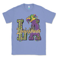 Colony Blue louisiana mardi gras Classic Tee - MaliasSmallBusiness