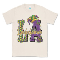 Natural louisiana mardi gras Classic Tee - MaliasSmallBusiness