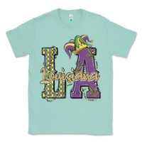 Seafoam louisiana mardi gras Classic Tee - MaliasSmallBusiness