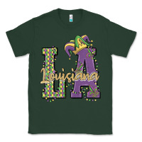 Sports Green louisiana mardi gras Classic Tee - MaliasSmallBusiness