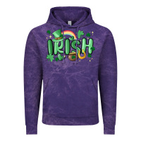 Cloud Purple irish Vintage Hoodie - MaliasSmallBusiness