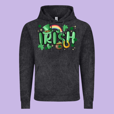 Irish Vintage Hoodie Designed By Maliassmallbusiness