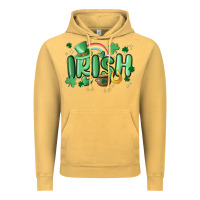 Vintage Mustard irish Vintage Hoodie - MaliasSmallBusiness