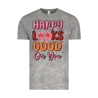 Happy Looks Good On You Vintage Tee | Teevron