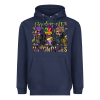 Navy parading with my gnomies Heavyweight Hoodie - CowGirlArtShop