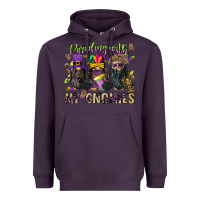 Plum parading with my gnomies Heavyweight Hoodie - CowGirlArtShop