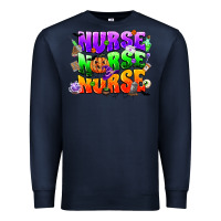 Navy nurse nurse nurse halloween Premium Sweatshirt - CowGirlArtShop