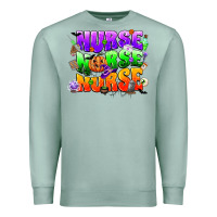 Seafoam nurse nurse nurse halloween Premium Sweatshirt - CowGirlArtShop