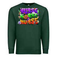 Sports Green nurse nurse nurse halloween Premium Sweatshirt - CowGirlArtShop