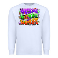 White nurse nurse nurse halloween Premium Sweatshirt - CowGirlArtShop