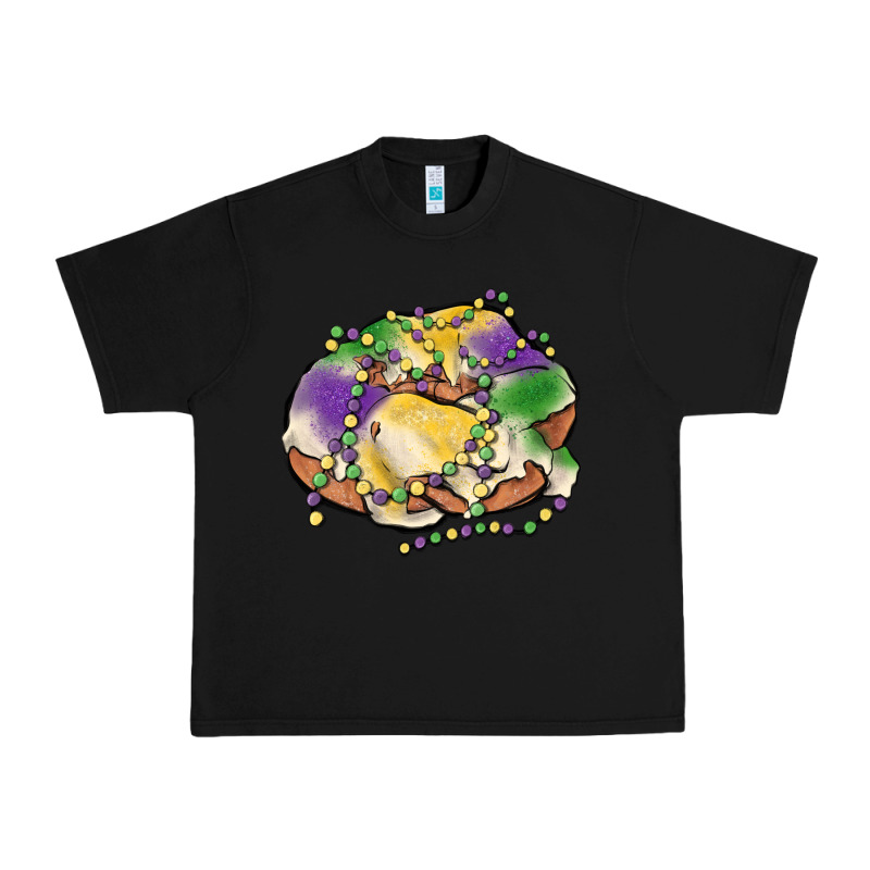 Mardi Gras King Cake Urban Heavy Tee by MaliasSmallBusiness | Teevron