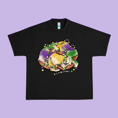 Mardi Gras King Cake Urban Heavy Tee Designed By Maliassmallbusiness