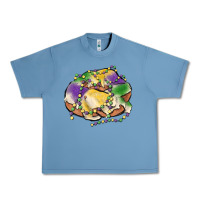 Pebble Blue mardi gras king cake Urban Heavy Tee - MaliasSmallBusiness