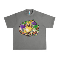 Tornado mardi gras king cake Urban Heavy Tee - MaliasSmallBusiness