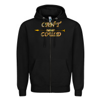 Black Can't Never Could Zipper Hoodie - Bettercallsaul