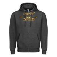 Charcoal Heather Can't Never Could Zipper Hoodie - Bettercallsaul