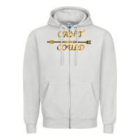 Dove Grey Can't Never Could Zipper Hoodie - Bettercallsaul