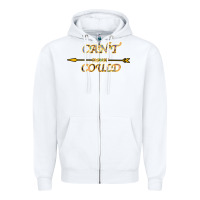 White Can't Never Could Zipper Hoodie - Bettercallsaul