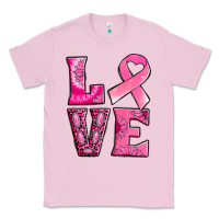 Bubblegum Pink Breast Cancer love Classic Tee - NancyCooperArtShop
