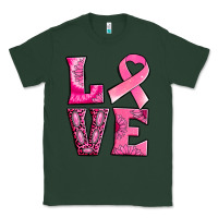 Sports Green Breast Cancer love Classic Tee - NancyCooperArtShop