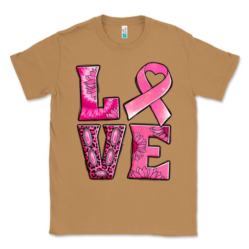 Breast Cancer Love Classic Tee by NancyCooperArtShop | Teevron