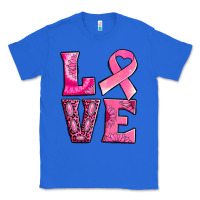 True Royal Breast Cancer love Classic Tee - NancyCooperArtShop