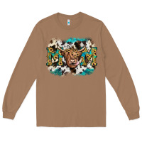 Toasted Coconut highland cow mom Long Sleeve Tee - JahusDesignShop