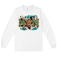 Highland Cow Mom Long Sleeve Tee | Teevron
