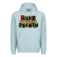 Blue Mist juneteenth freeish since 1865 Premium Hoodie - CowGirlArtShop