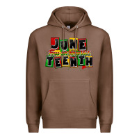 Chestnut juneteenth freeish since 1865 Premium Hoodie - CowGirlArtShop