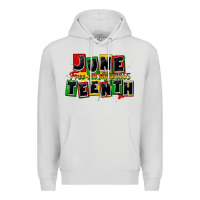 Dove Grey juneteenth freeish since 1865 Premium Hoodie - CowGirlArtShop
