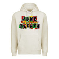 Oatmeal Heather juneteenth freeish since 1865 Premium Hoodie - CowGirlArtShop