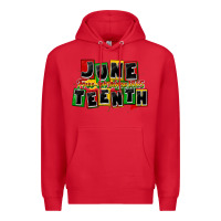 Red juneteenth freeish since 1865 Premium Hoodie - CowGirlArtShop