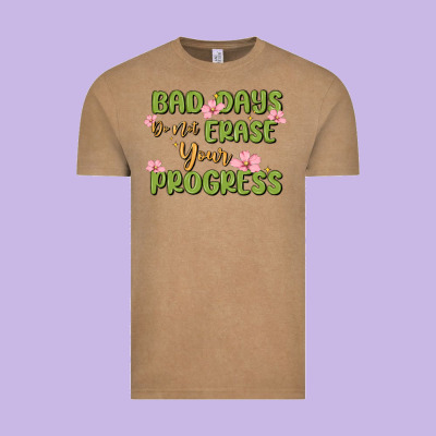 Mental Health Uplifting Quote Vintage Tee Designed By Maliassmallbusiness