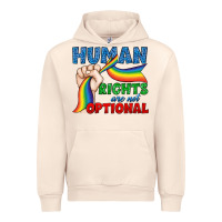 Sandshell Human Rights Are Not Optional Urban Hoodie - BundleAndBundleShop