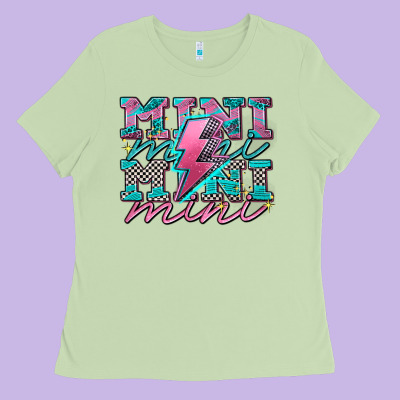 Racing Mini Mini Mini Mini Ladies Tee Designed By Adodesignshop