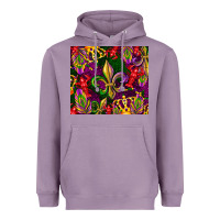 Lavender mardi gras Heavyweight Hoodie - CowGirlArtShop